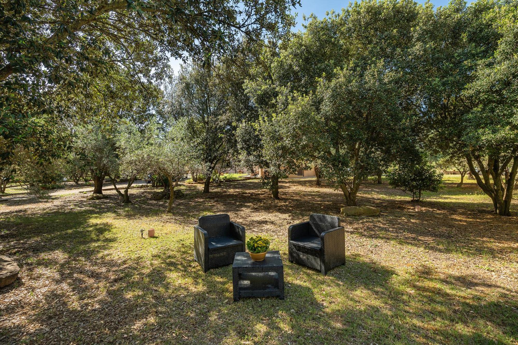 Residenza Parco Degli Ulivi Villa Villamassargia Exterior foto